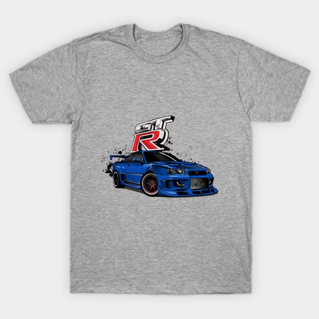 Nissan skyline t shirt top